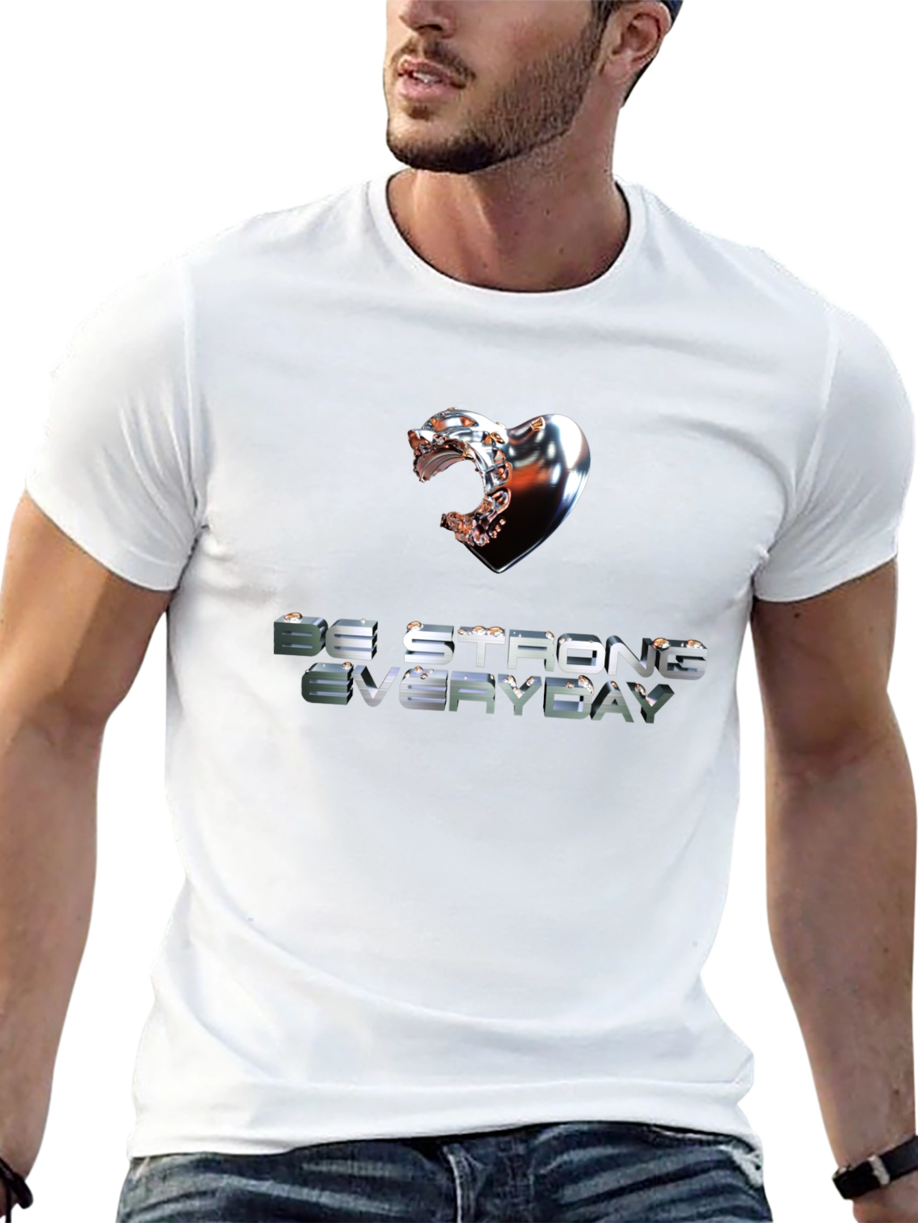Be Strong Everyday Graphic Tee