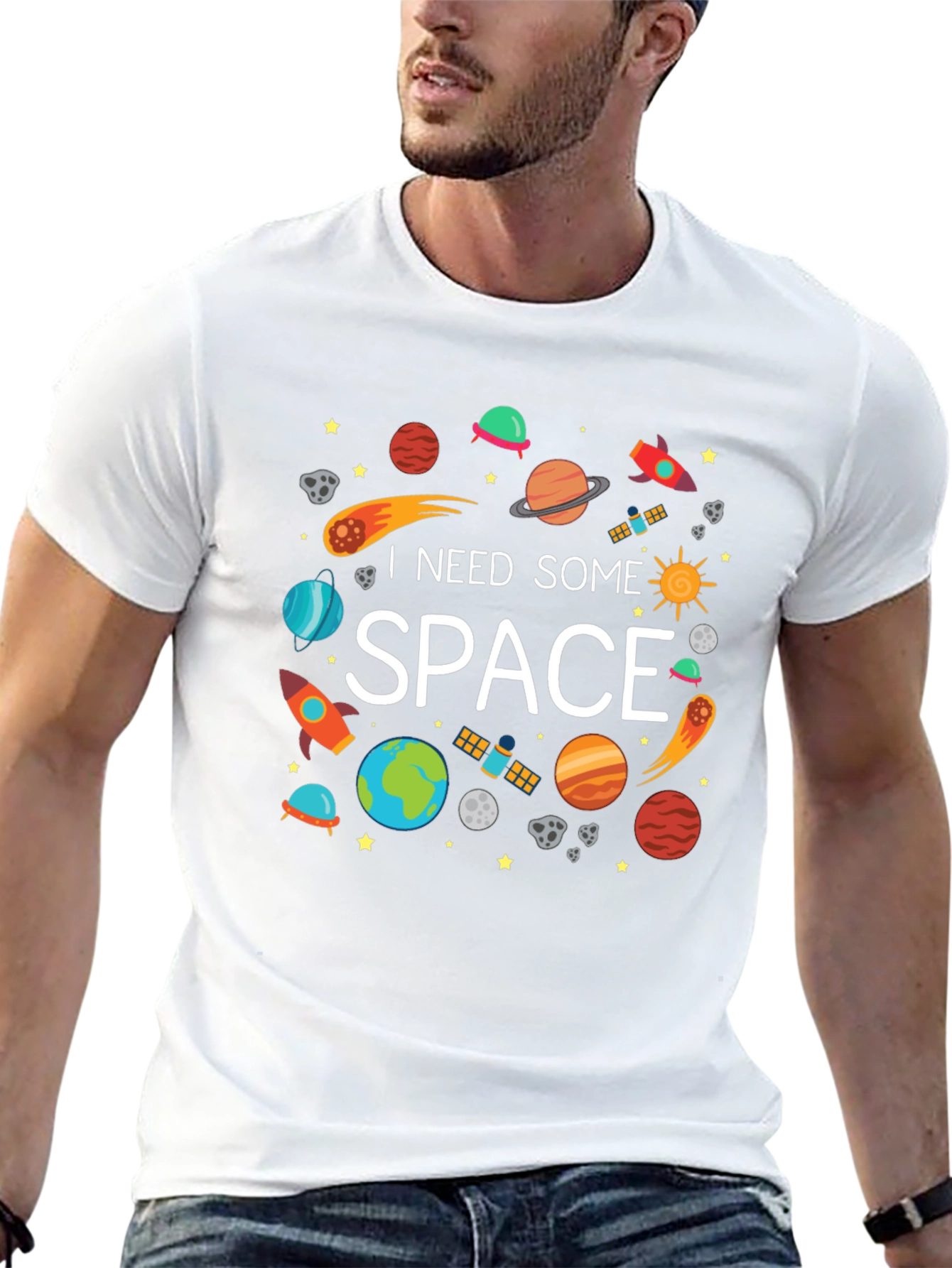 I Need Some Space Graphic T-Shirt