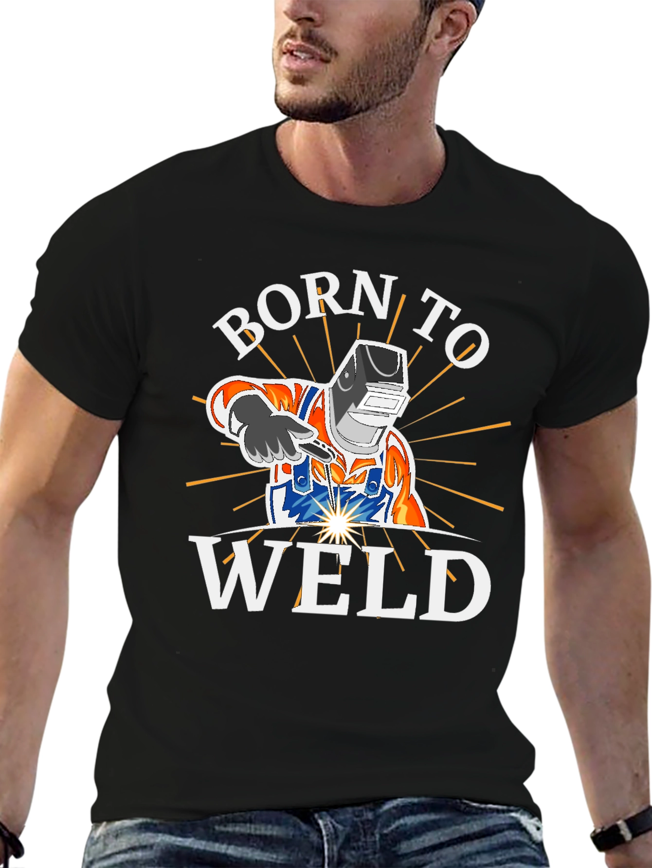 Born To Weld - Welding T-Shirt