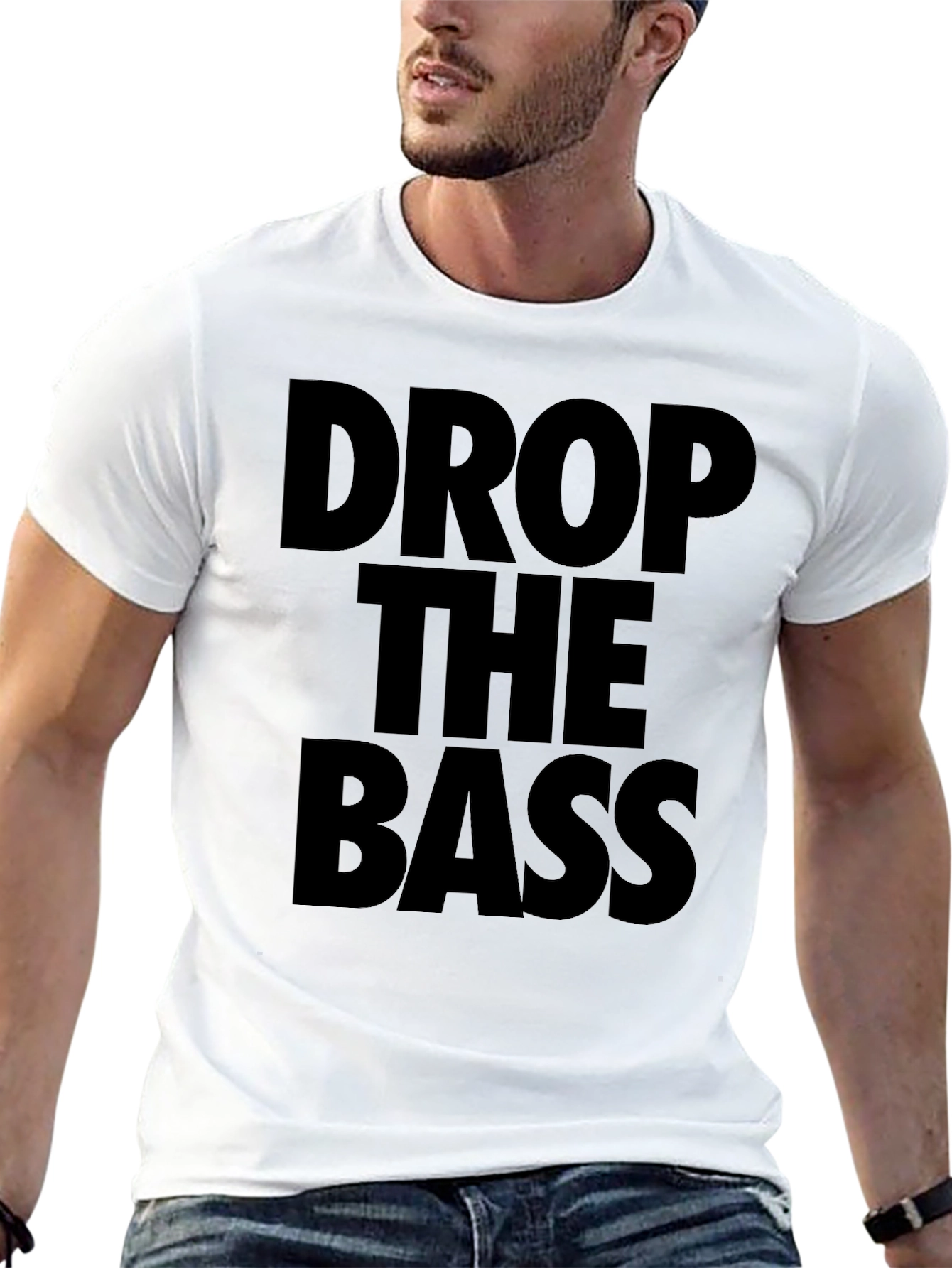 Drop the Bass Graphic Tee - Music Lovers T-Shirt