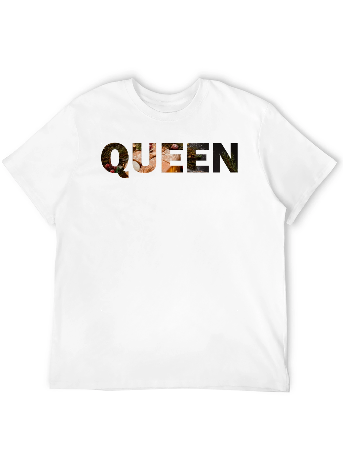 Queen Graphic Print Black T-Shirt