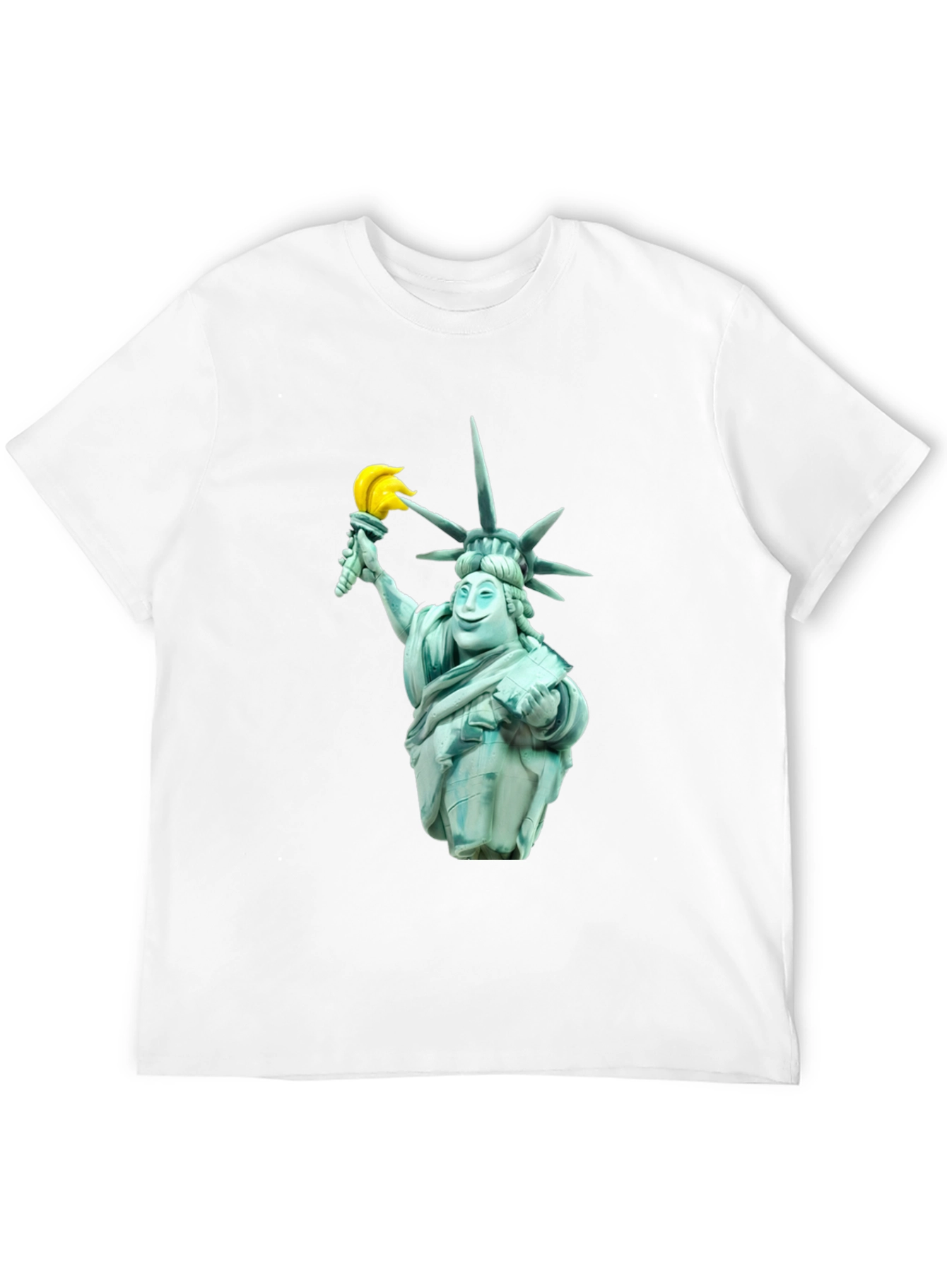 Liberty Cartoon Graphic Tee - Black