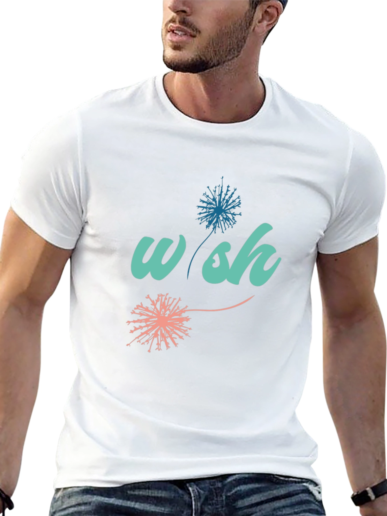 Wish Dandelion Graphic T-Shirt