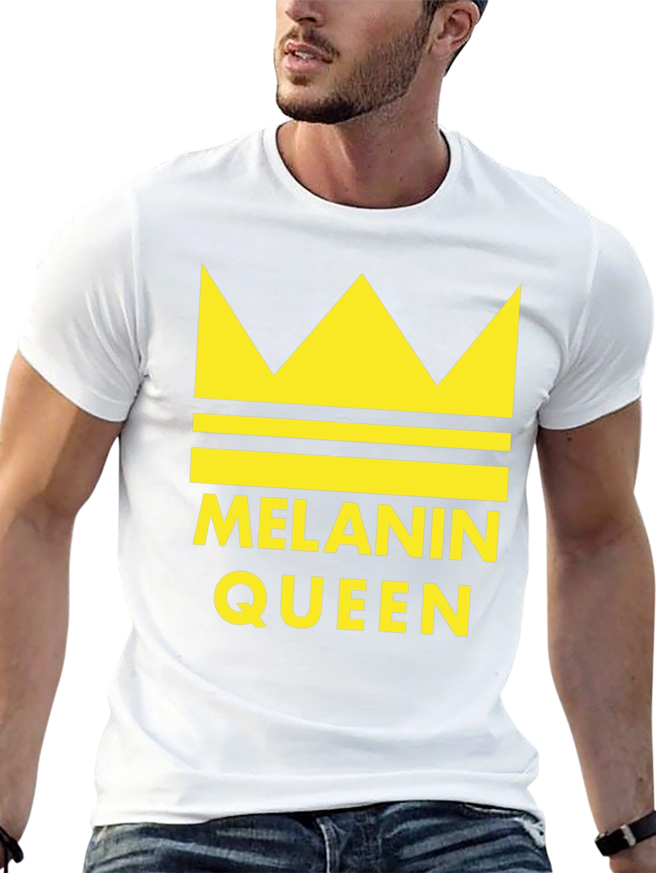 Melanin Queen Black T-Shirt Crown Graphic Tee