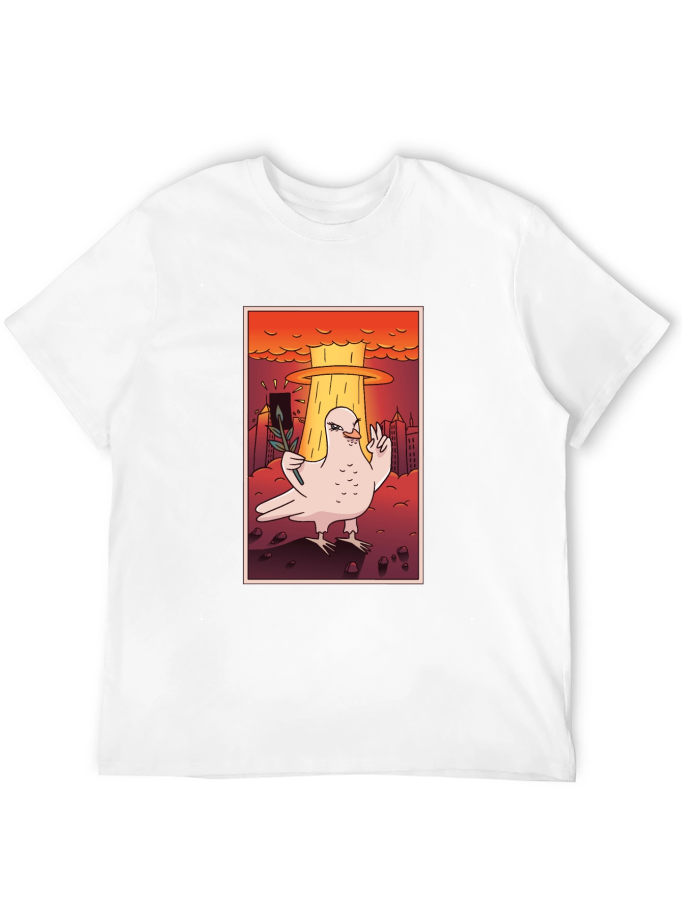 Peace Dove T-Shirt - Nuclear Apocalypse