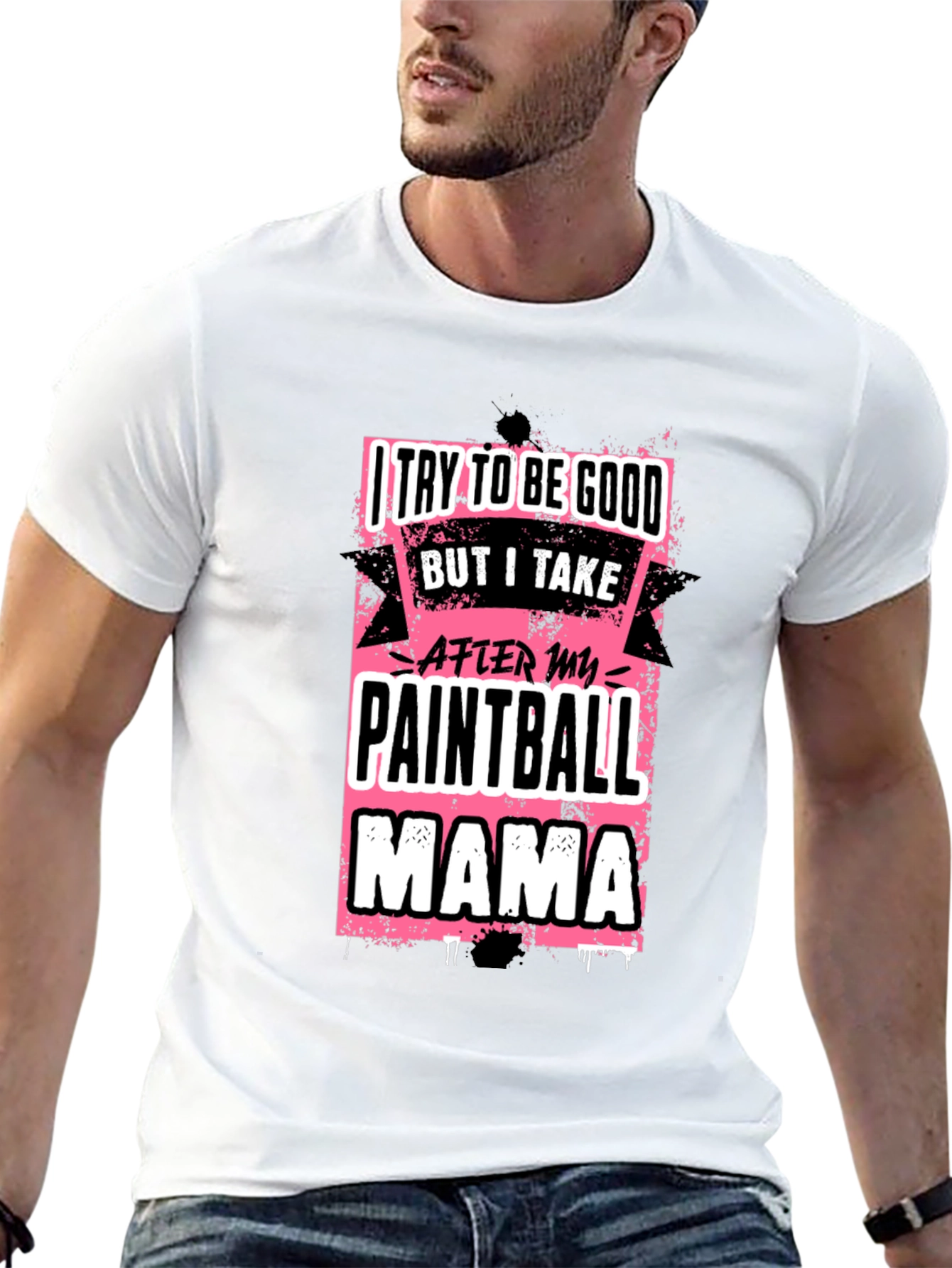 Paintball Mama Graphic T-Shirt
