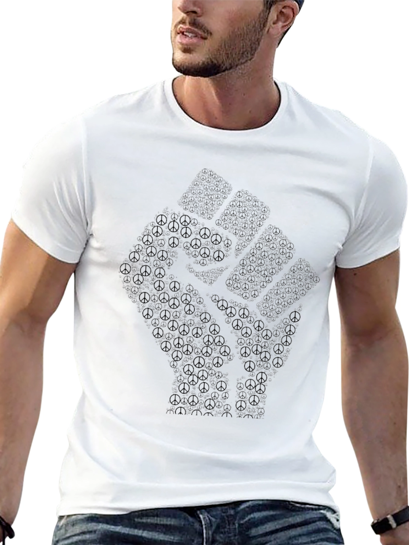 Peace Sign Fist T-Shirt