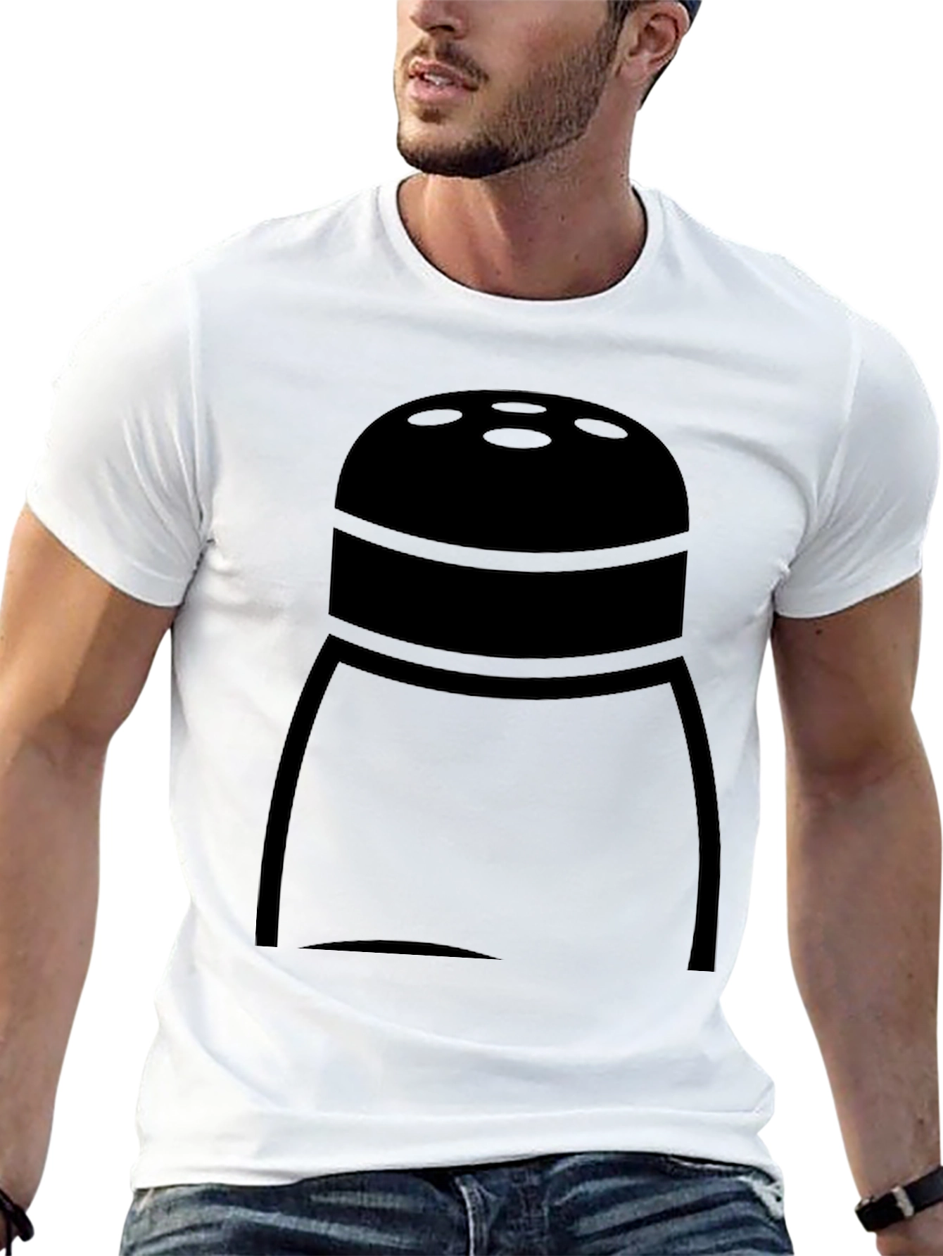 Salt Shaker Graphic T-Shirt - Funny Food Tee