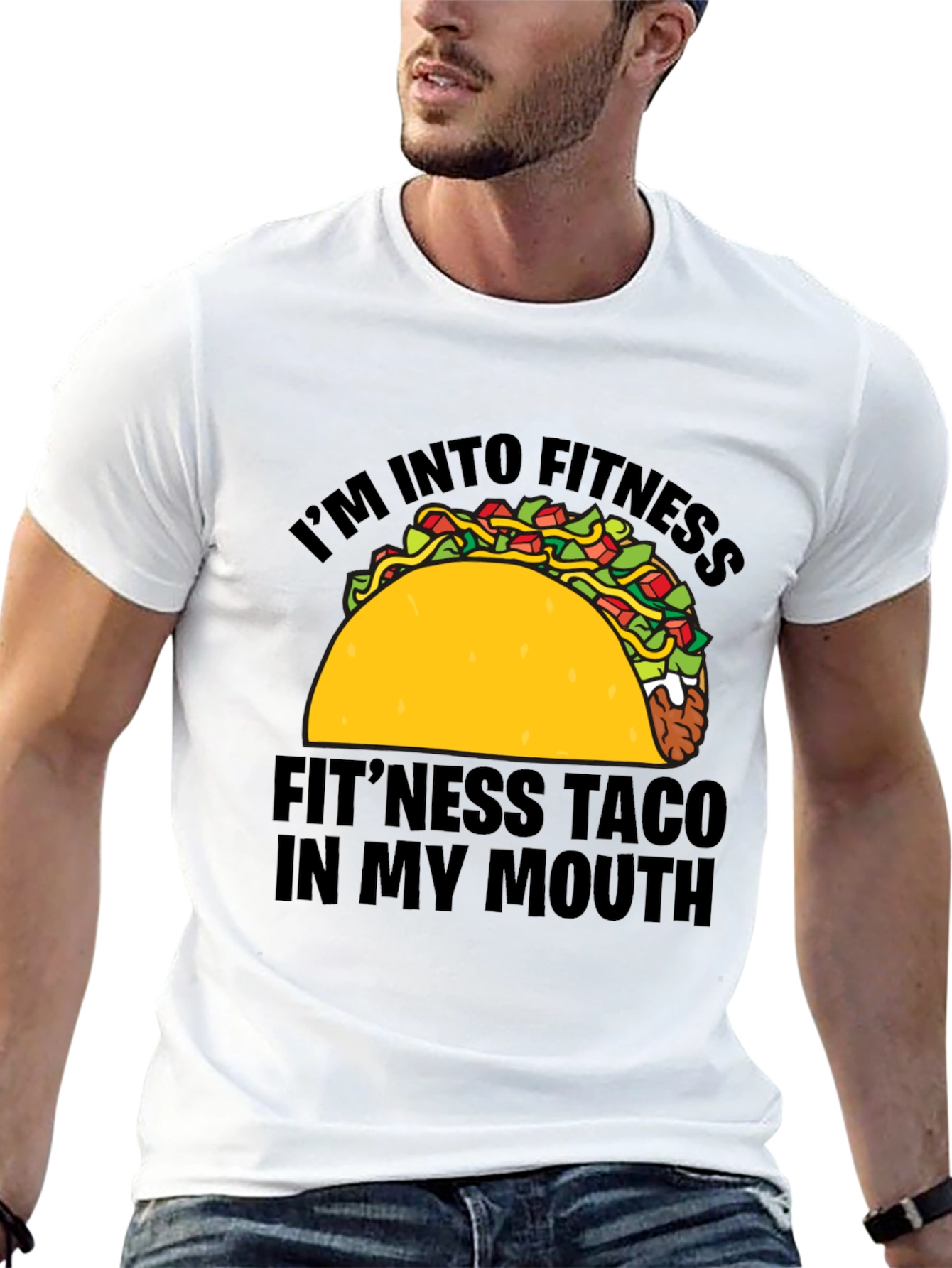 Fitness Taco T-Shirt - Funny Workout Tee