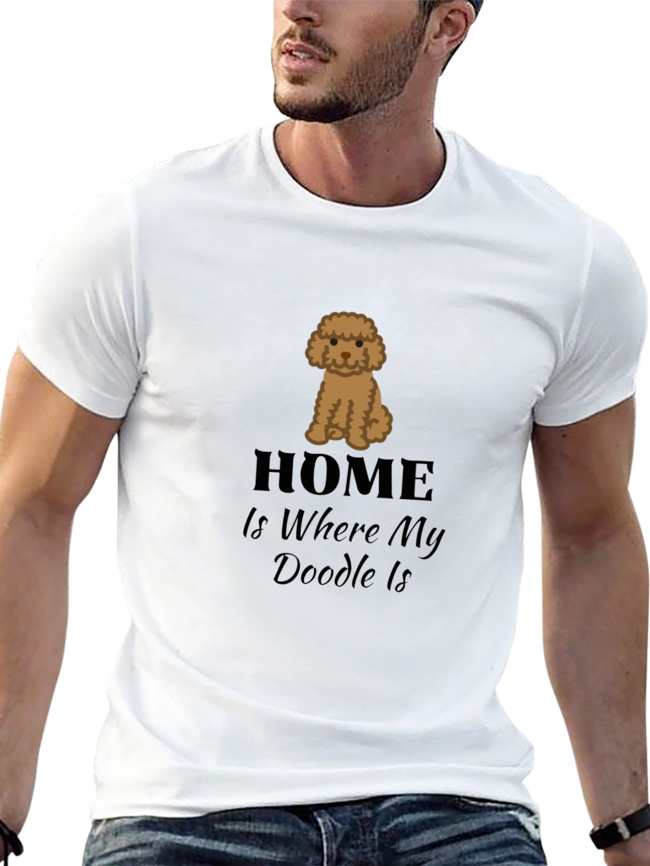 Home Is Where My Doodle Is T-Shirt