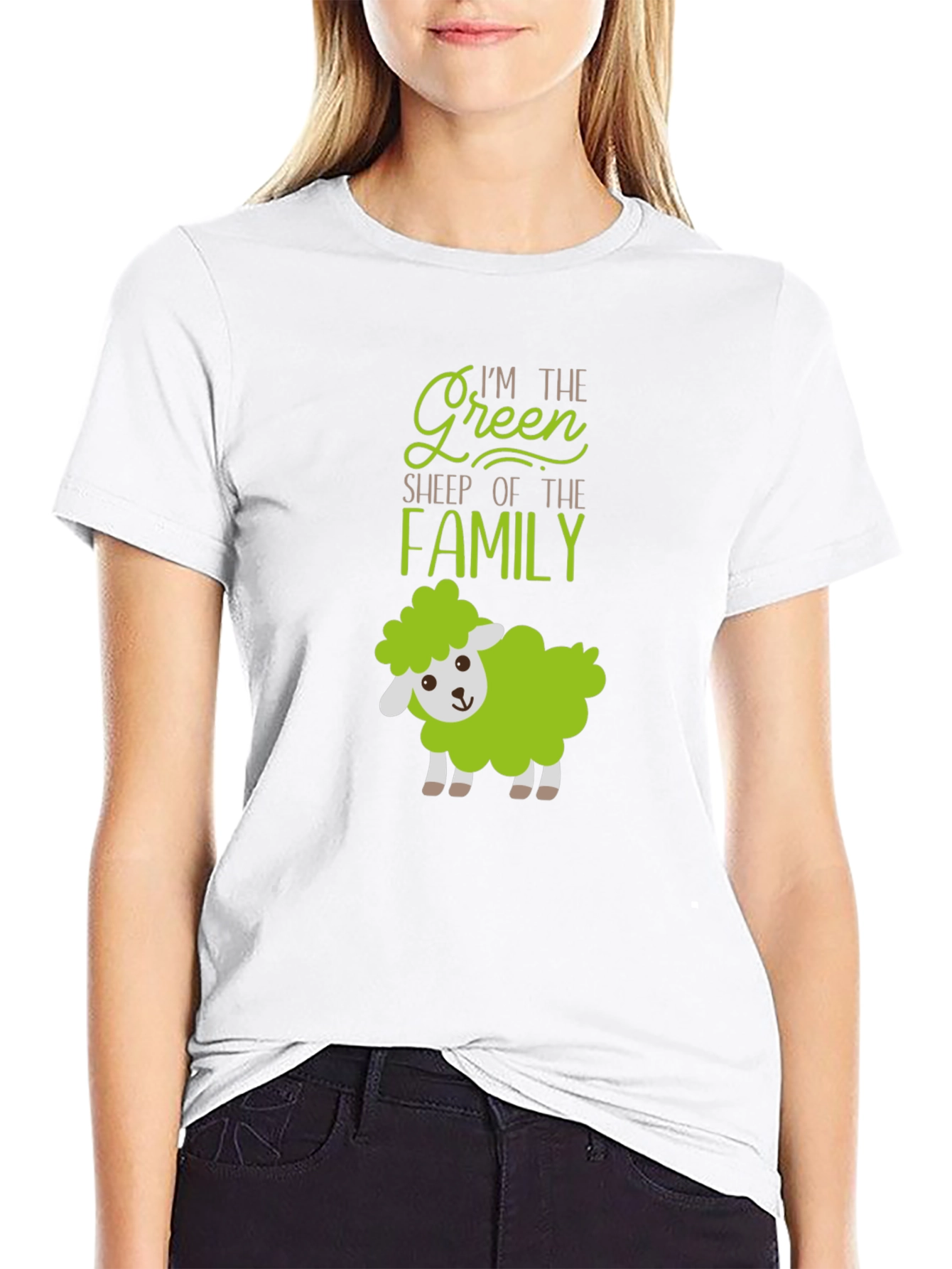 Green Sheep of the Family T-Shirt