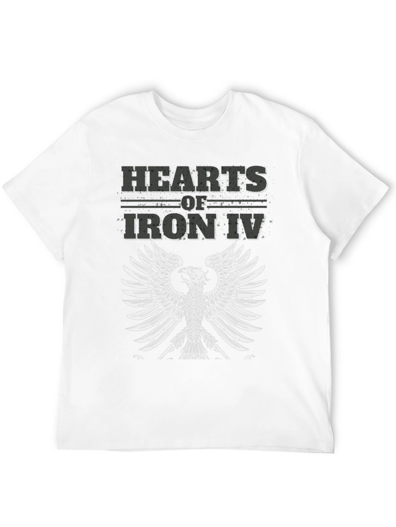 Hearts of Iron IV Eagle Black T-Shirt