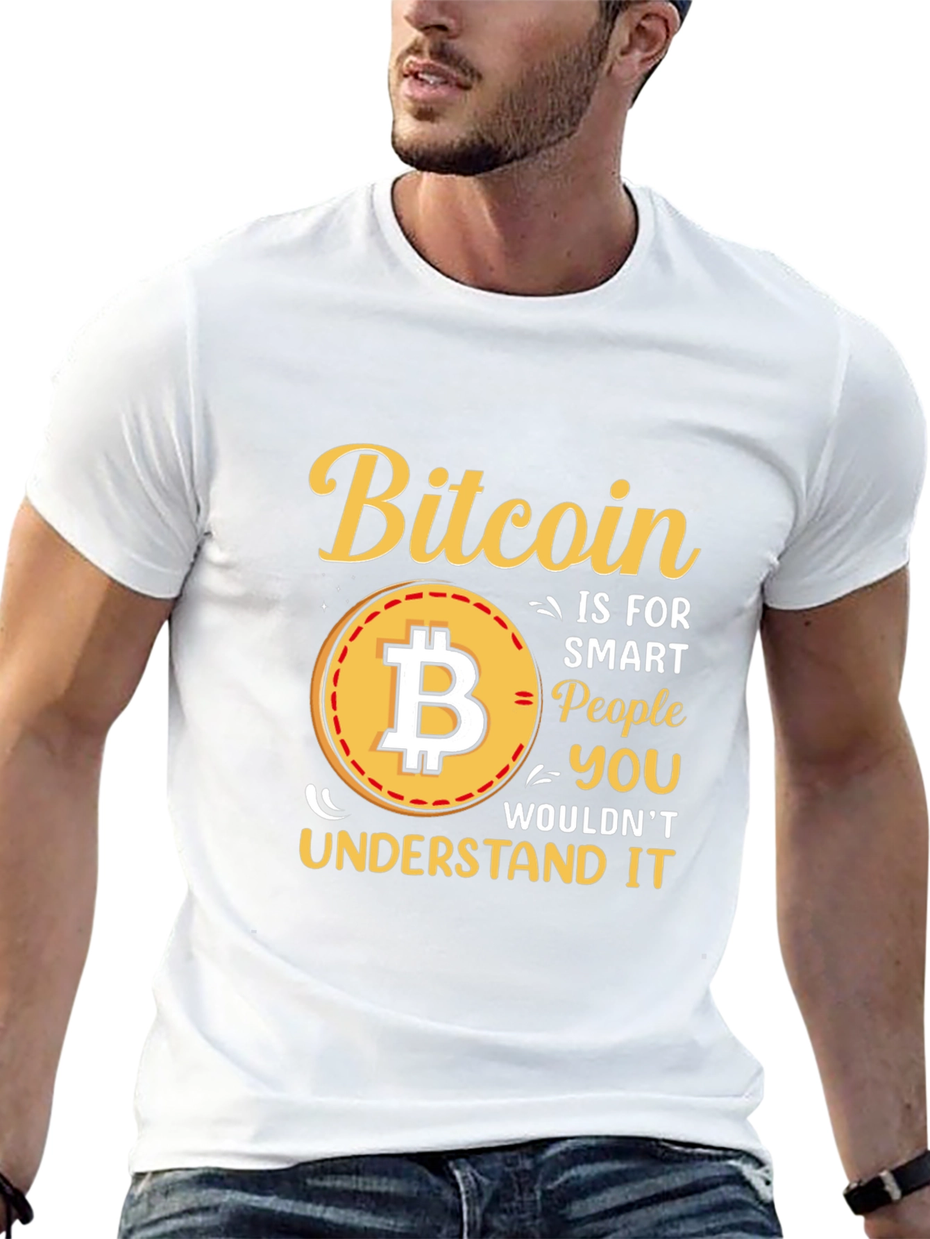 Bitcoin Smart People Graphic Tee