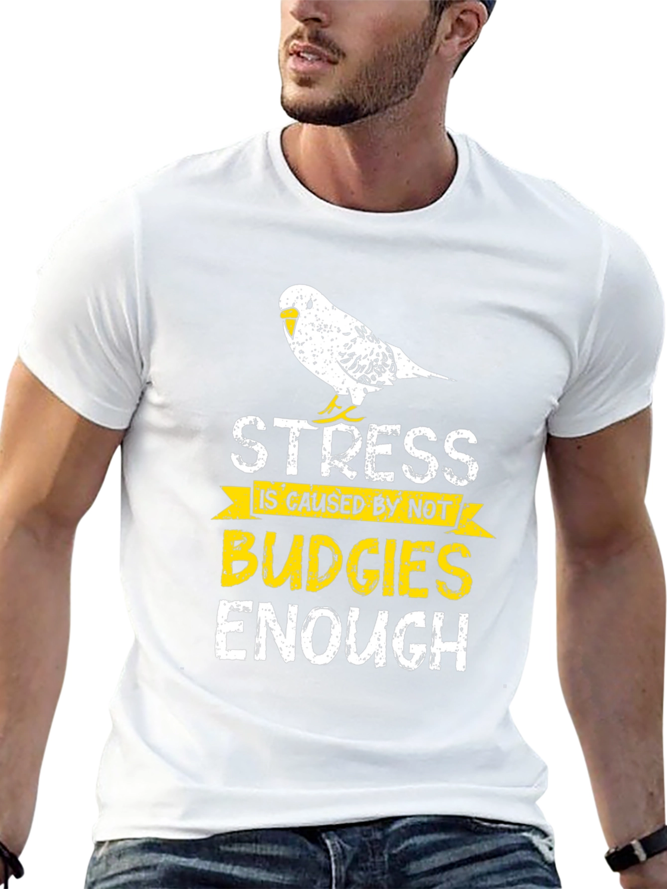 Stress Caused by Not Budgies Enough T-Shirt