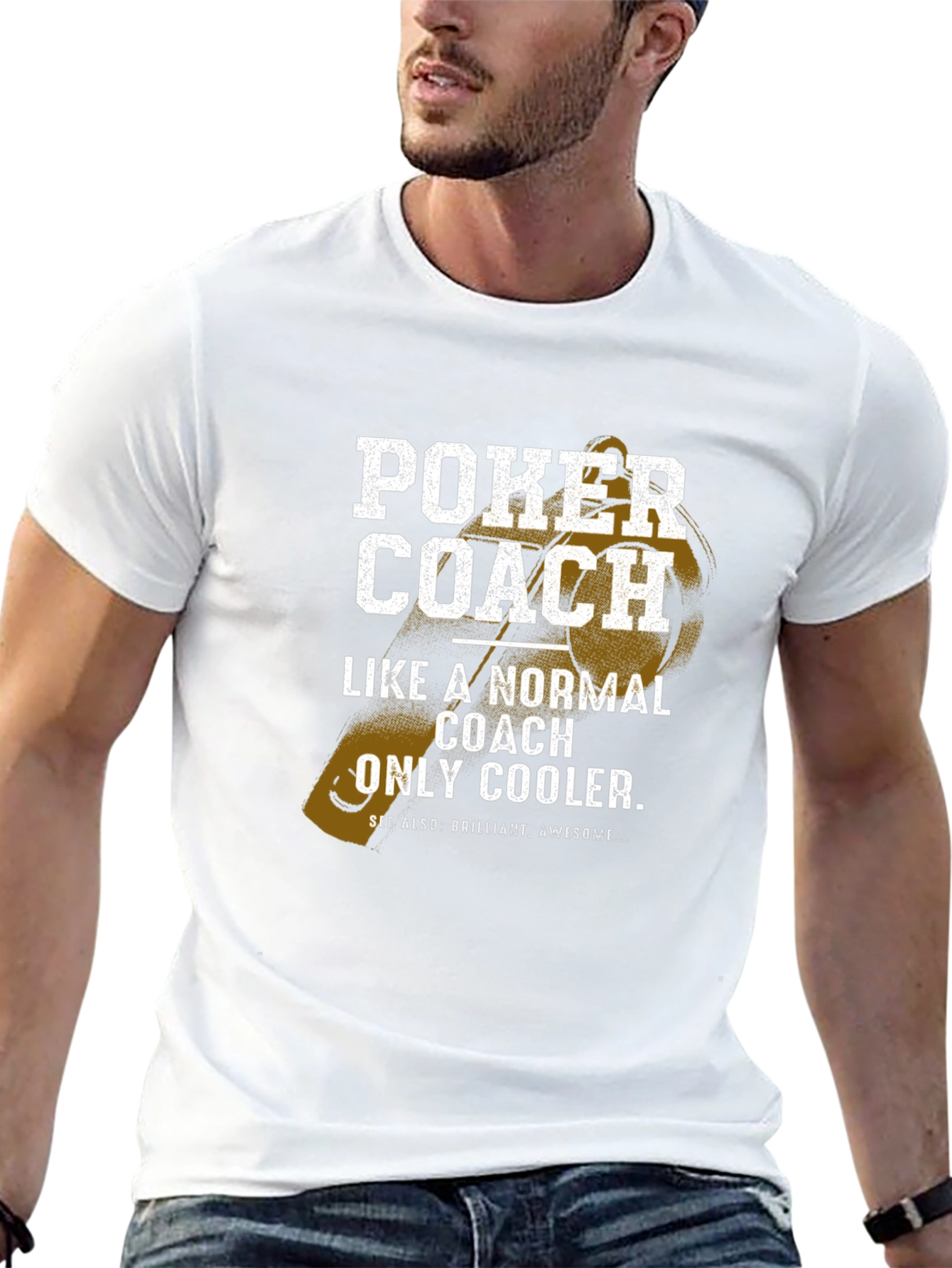 Poker Coach T-Shirt - Cool & Awesome Gift