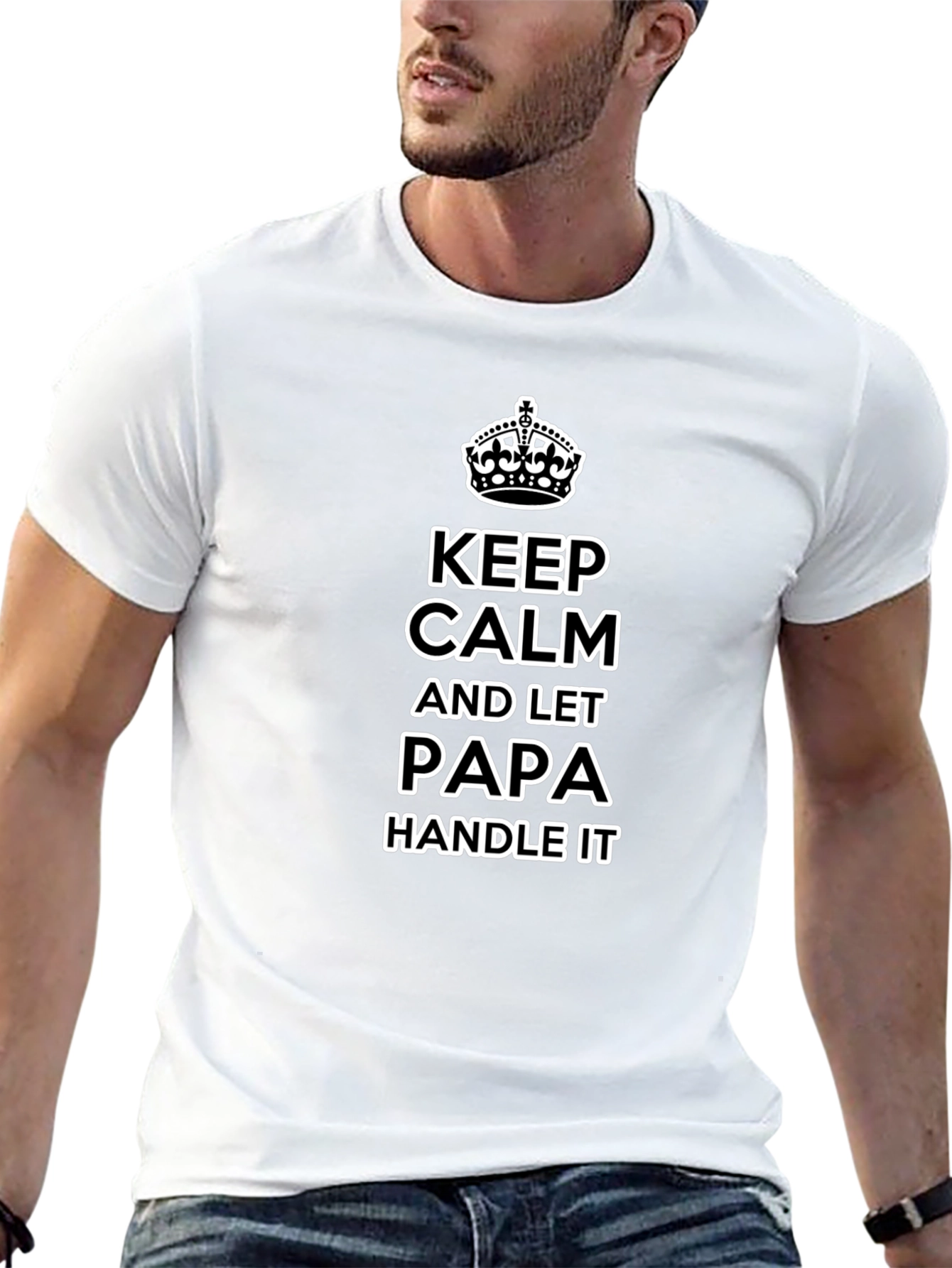 Keep Calm Papa T-Shirt