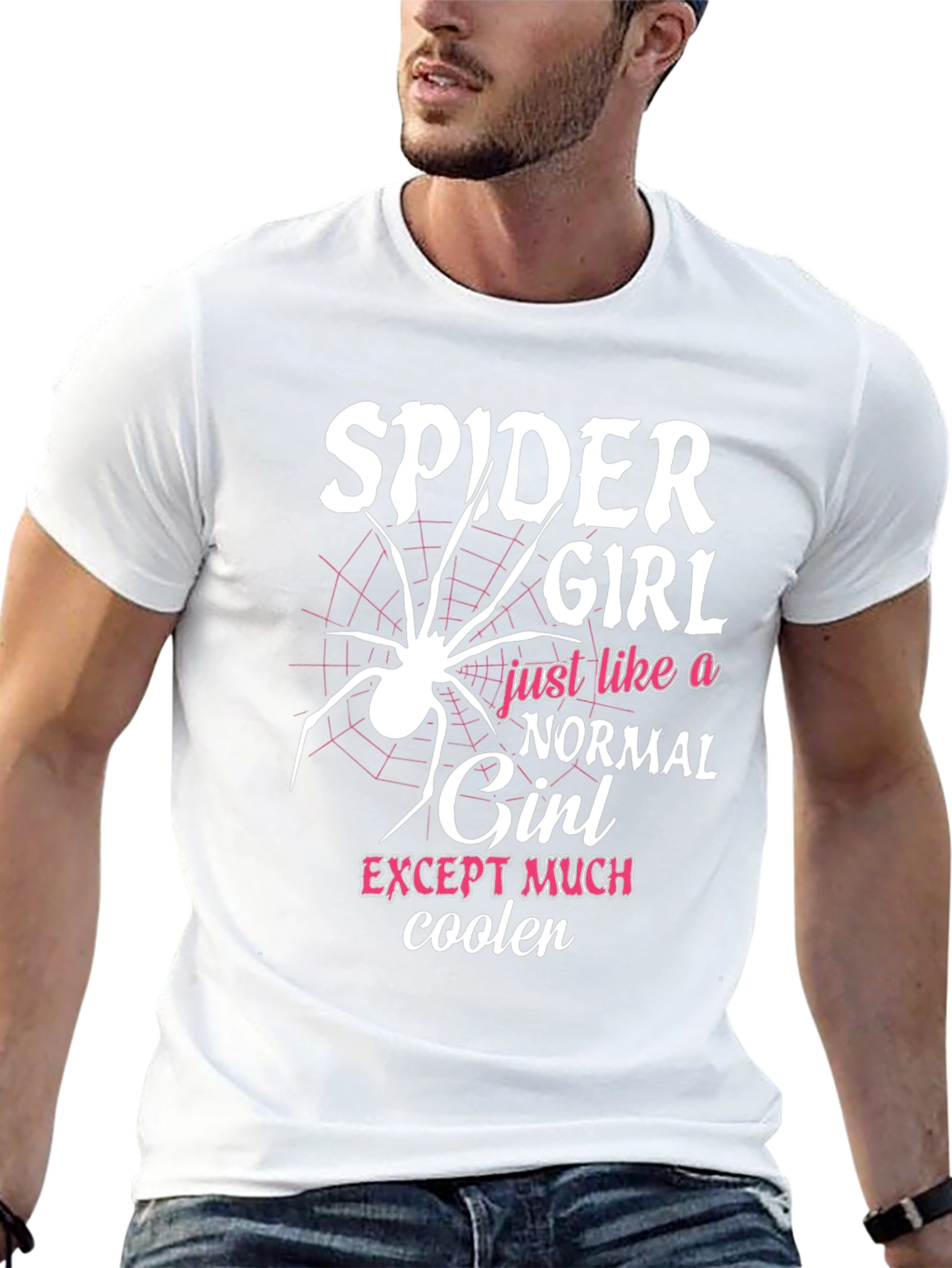 Spider Girl T-Shirt - Cool Graphic Tee