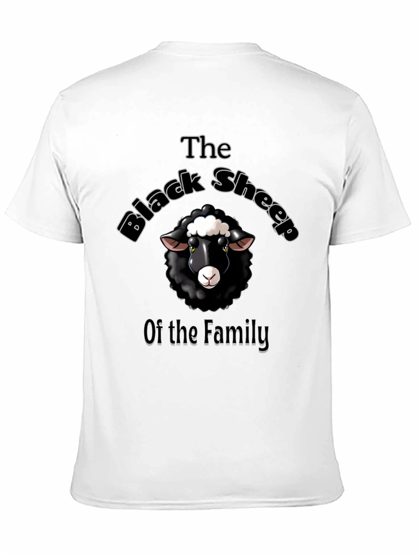 Black Sheep T-Shirt - Unique Family Statement Tee