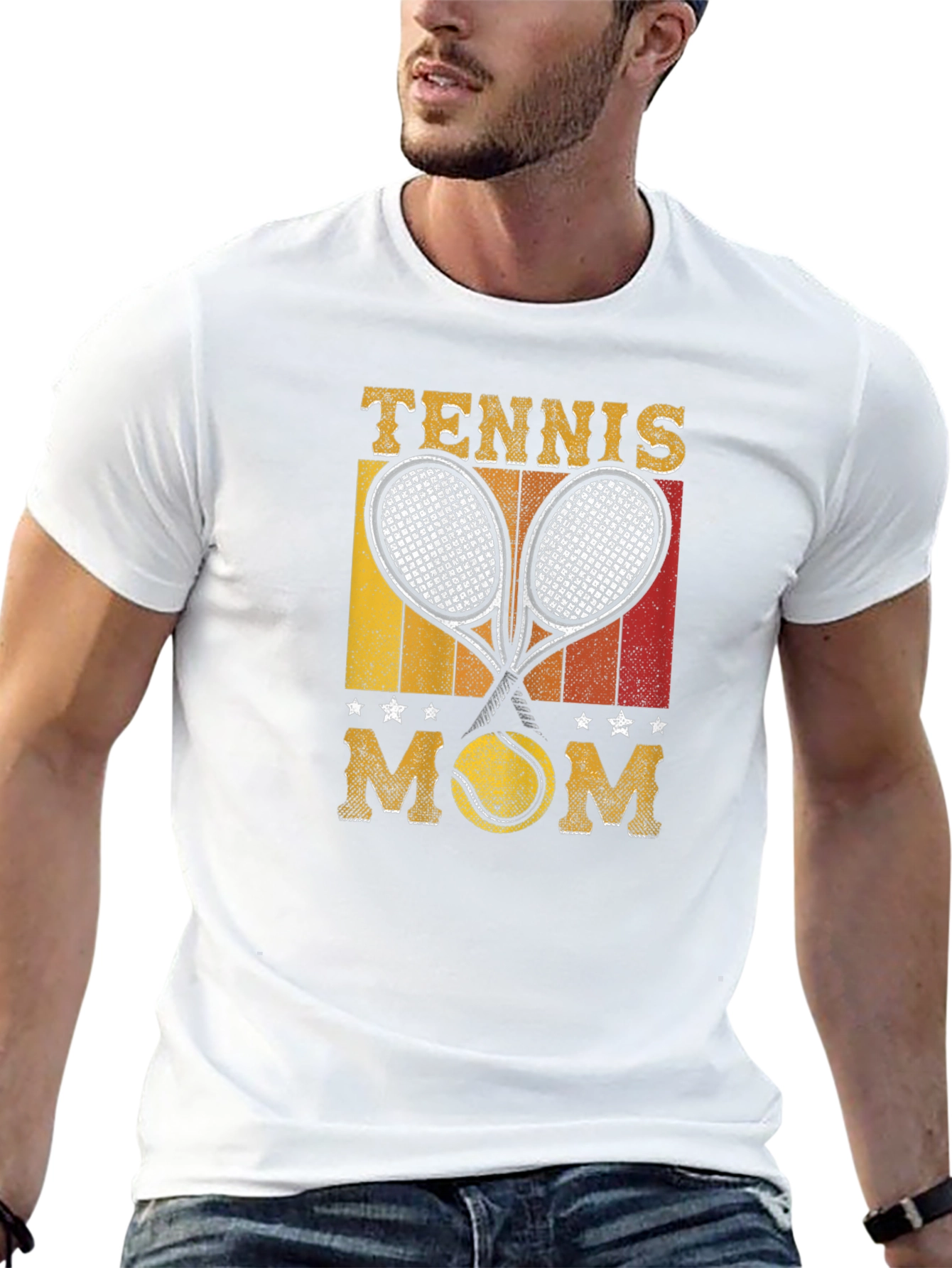 Tennis Mom Graphic Tee - Stylish Comfort Fit