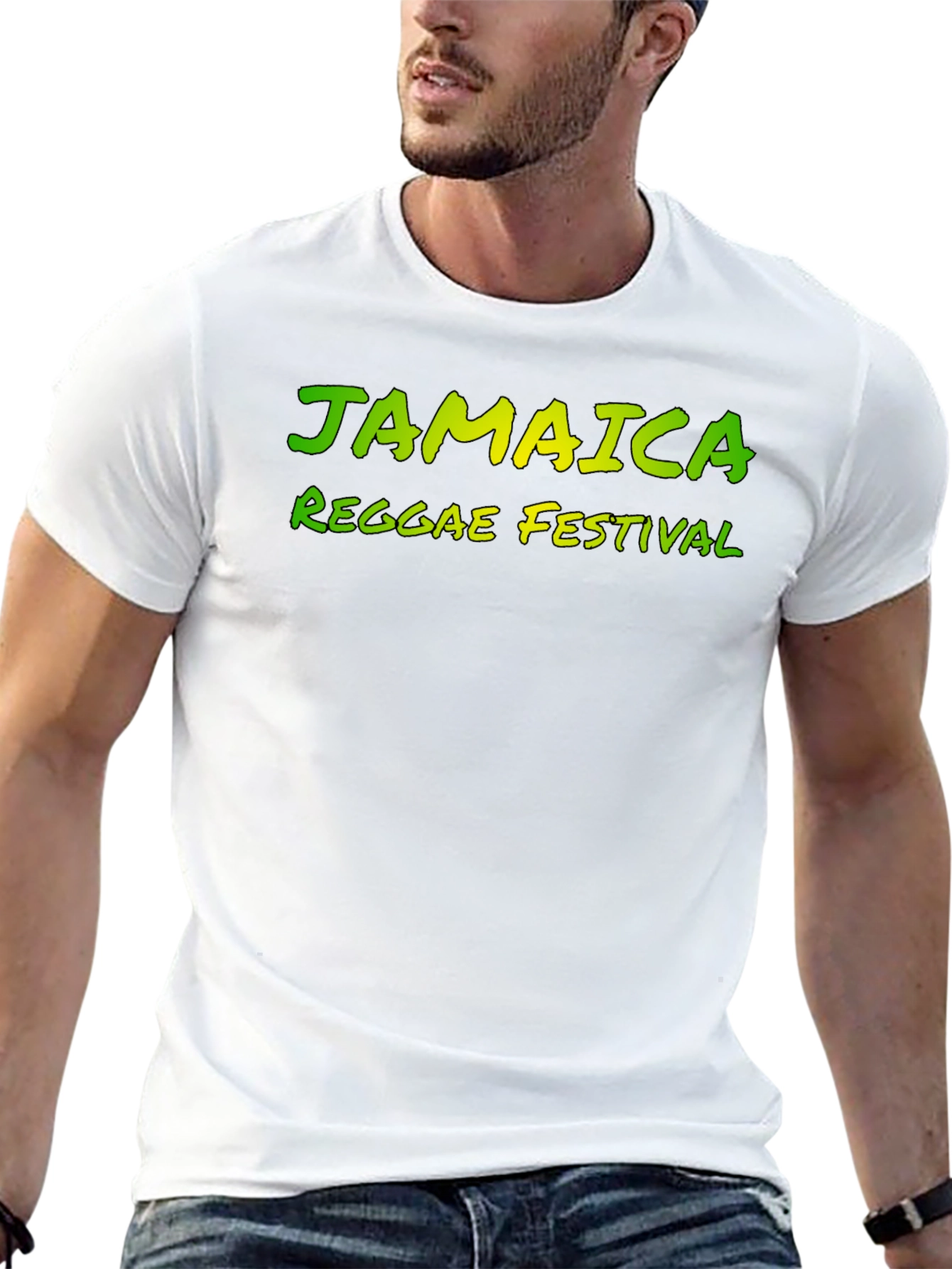 Jamaica Reggae Festival Black T-Shirt