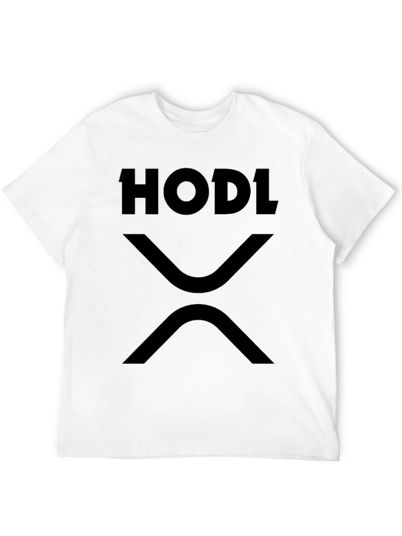HODL XRP Black T-Shirt Crypto Investor Apparel