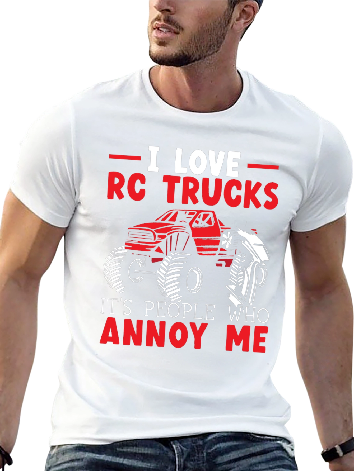 I Love RC Trucks T-Shirt