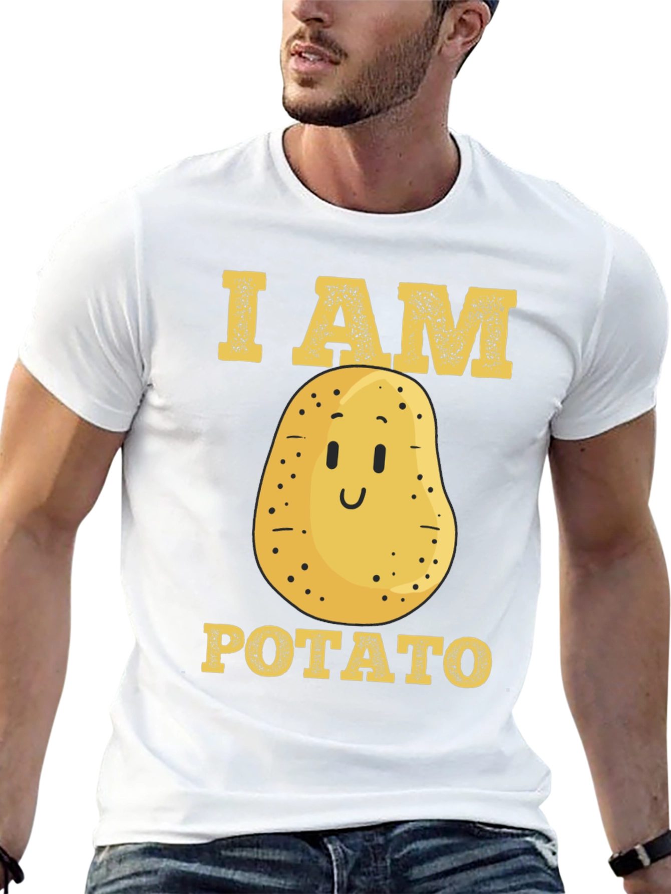 I Am Potato Graphic Tee - Funny Unisex T-Shirt