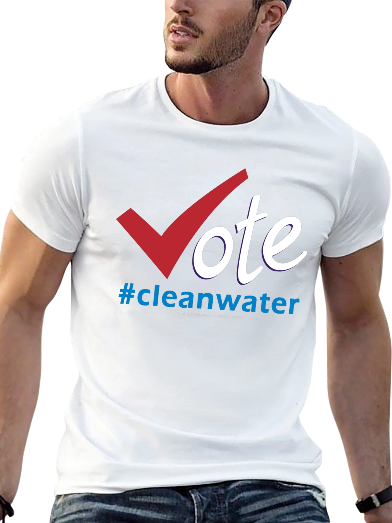 Vote Clean Water T-Shirt - Environmental Awareness