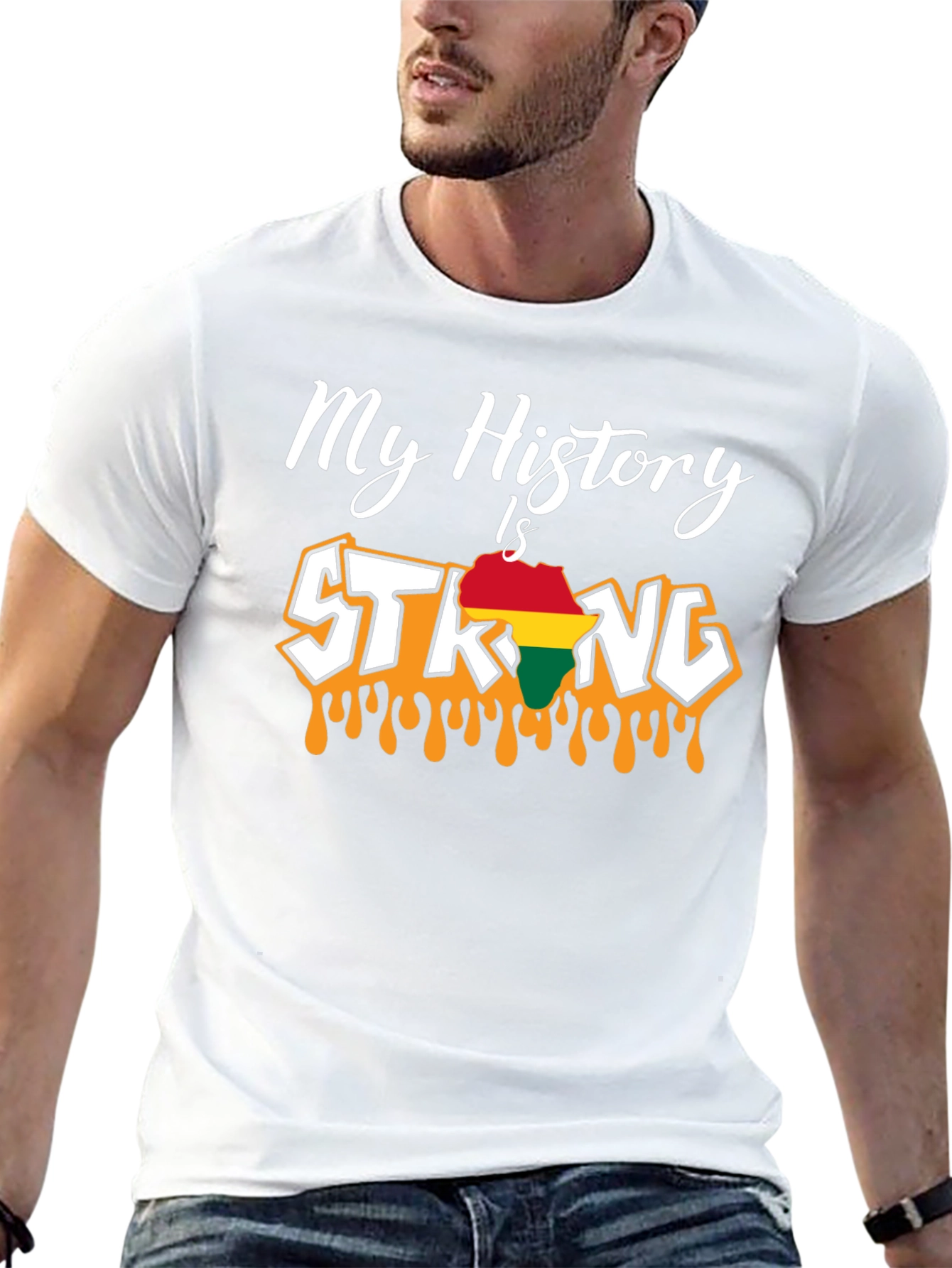 My History is Strong T-Shirt Black