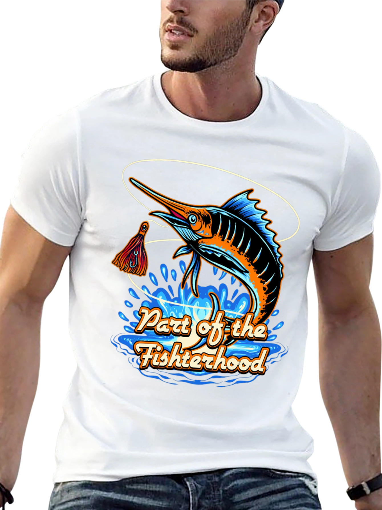 Fisherhood Marlin Graphic Tee