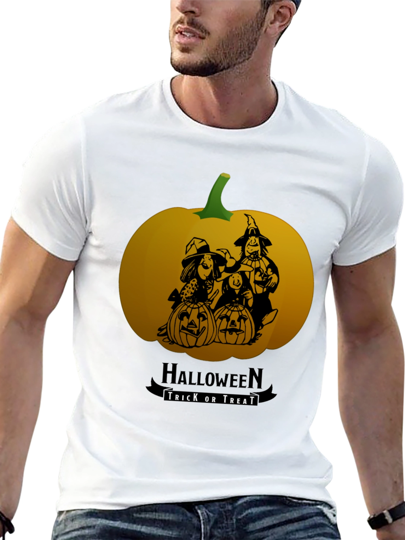Halloween Trick or Treat Pumpkin T-Shirt