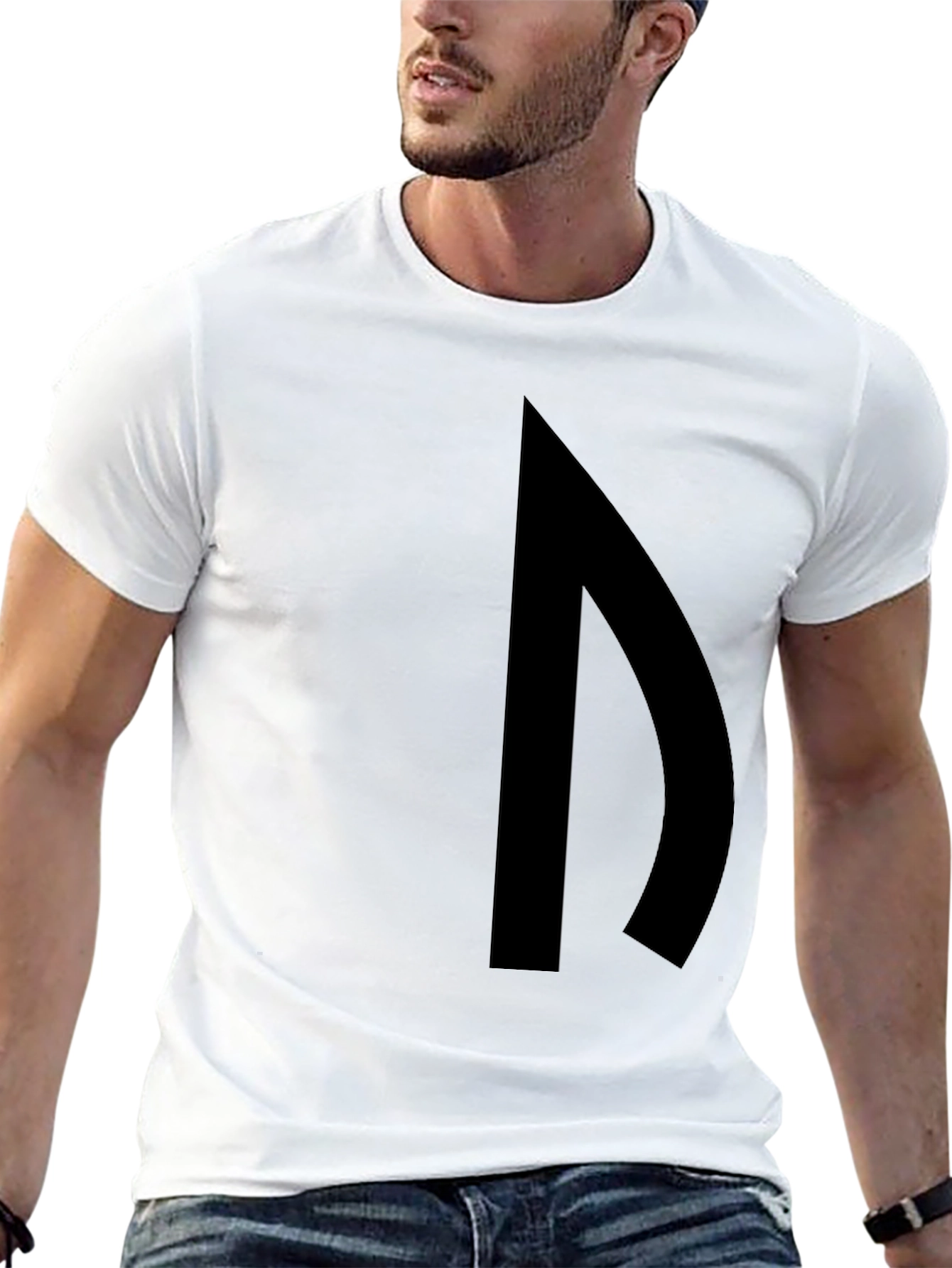 Minimalist Black Graphic Tee