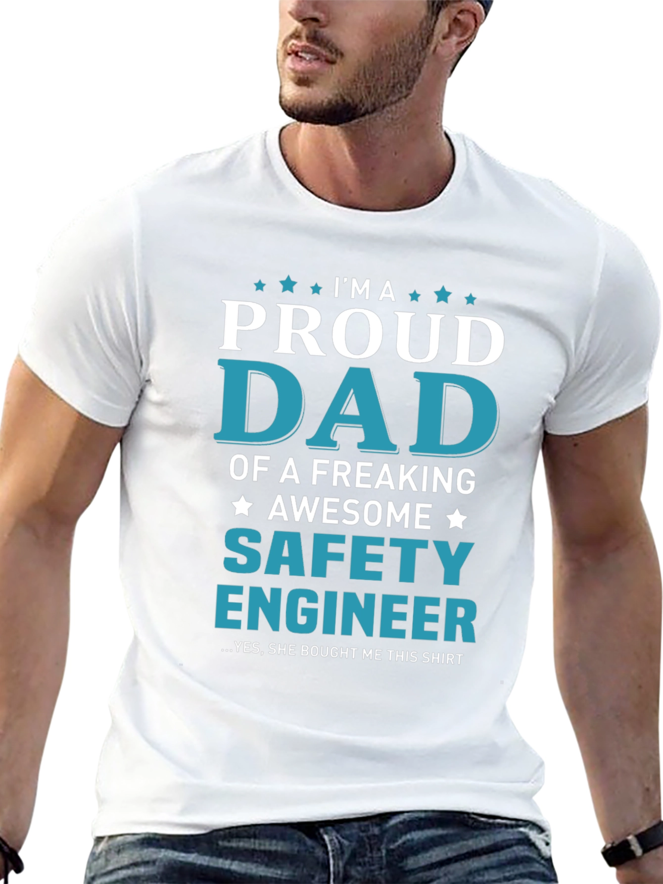 Proud Dad of a Safety Engineer T-Shirt