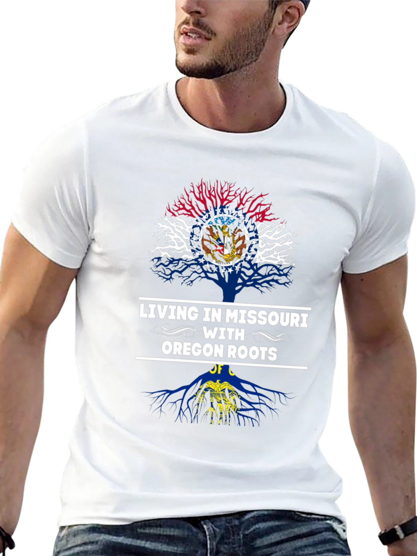 Missouri Living Oregon Roots Graphic T-Shirt