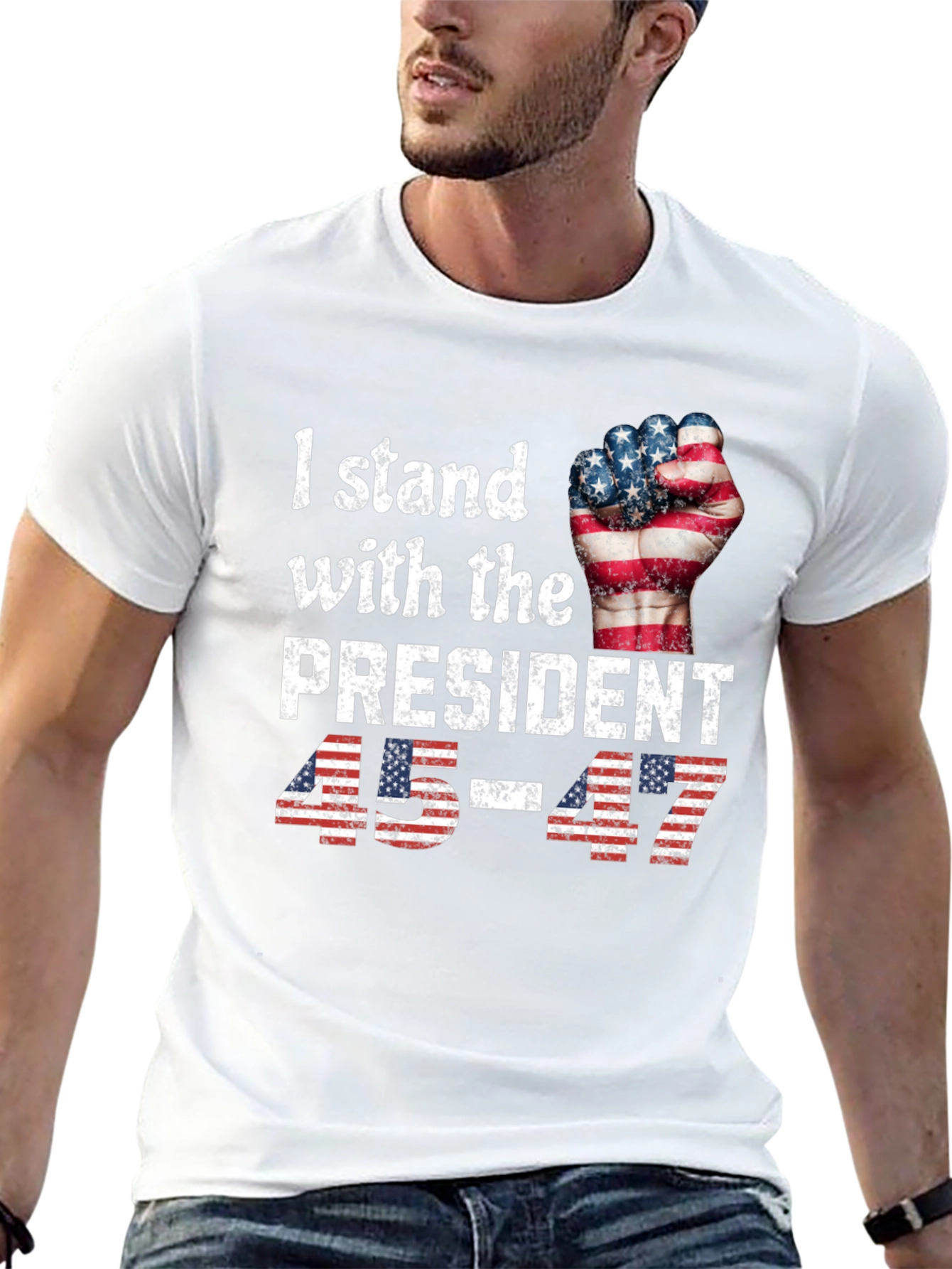 I Stand with The President T-Shirt