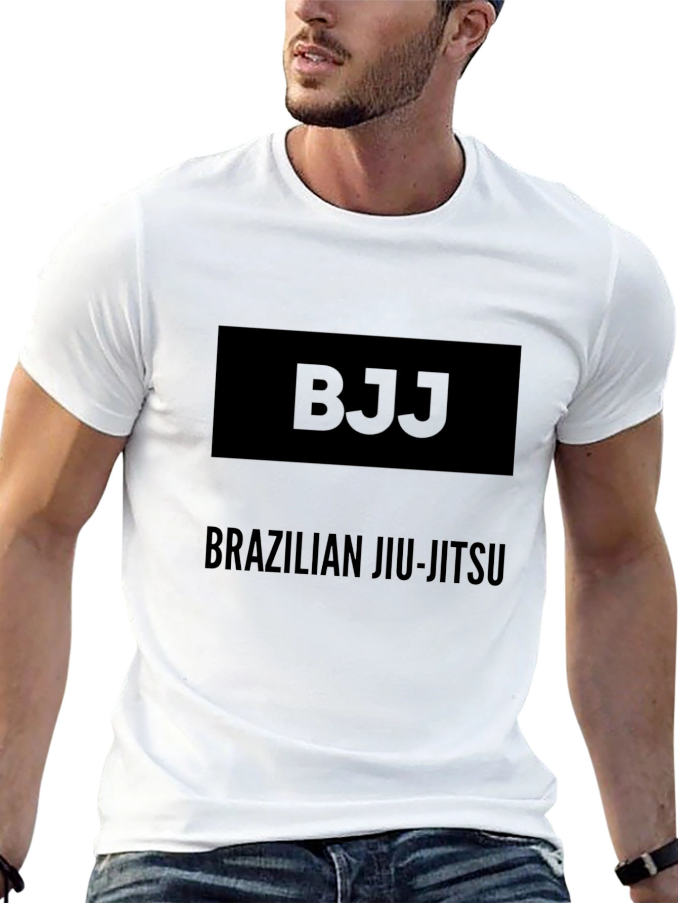BJJ Brazilian Jiu-Jitsu Black T-Shirt