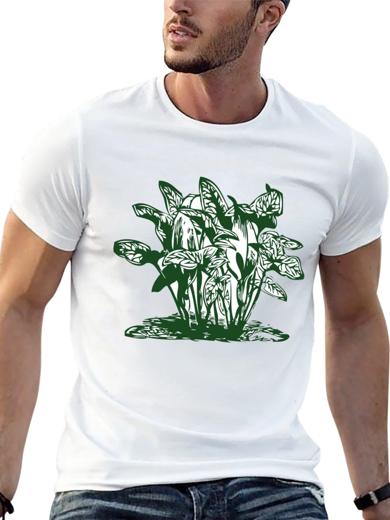 Nature Plant Graphic T-Shirt