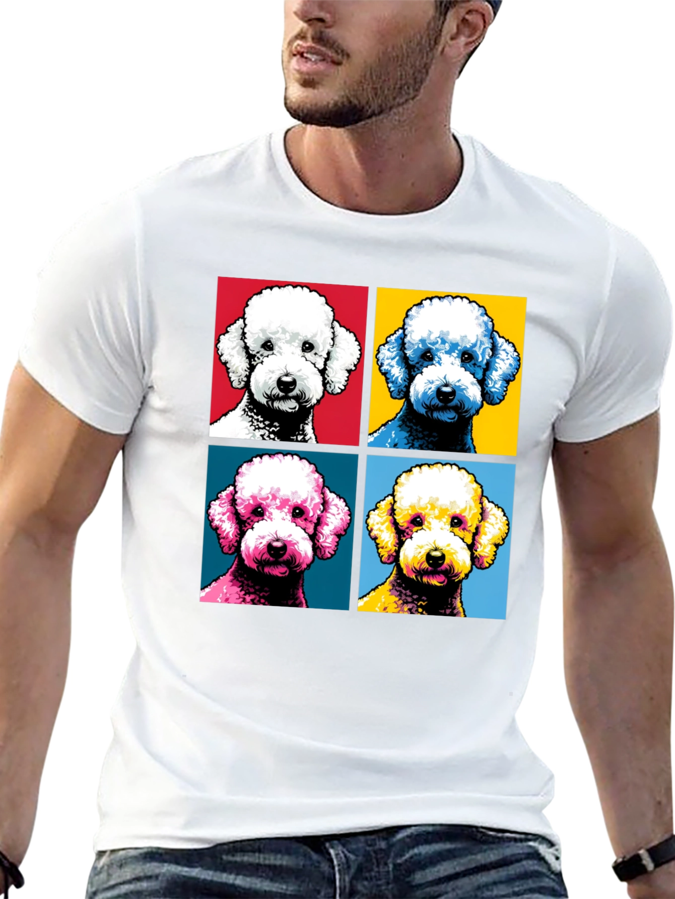 Pop Art Poodle T-Shirt