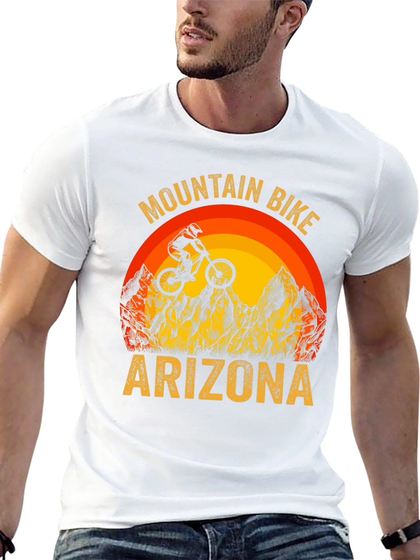 Mountain Bike Arizona Graphic T-Shirt