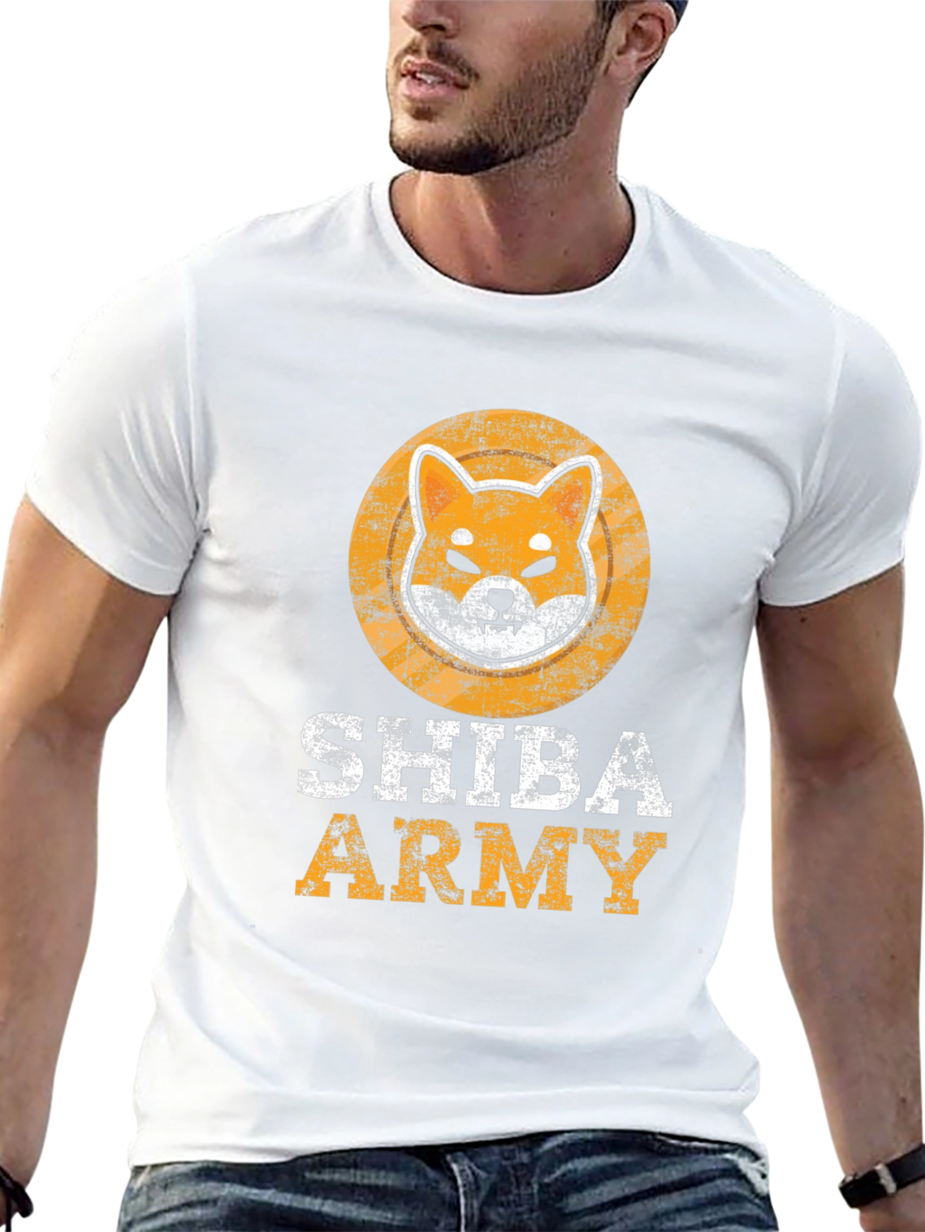 Shiba Army Graphic T-Shirt - Crypto Doge Fan Tee