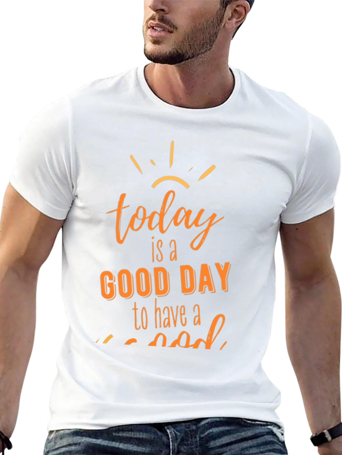Good Day Graphic Tee - Stylish Everyday Comfort