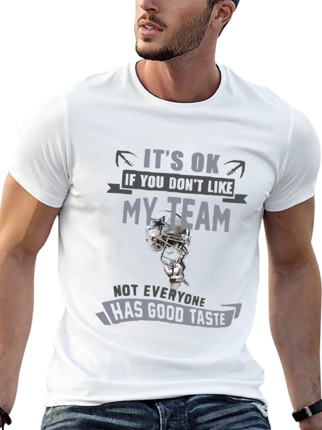 Funny Football Team Fan T-Shirt - Good Taste