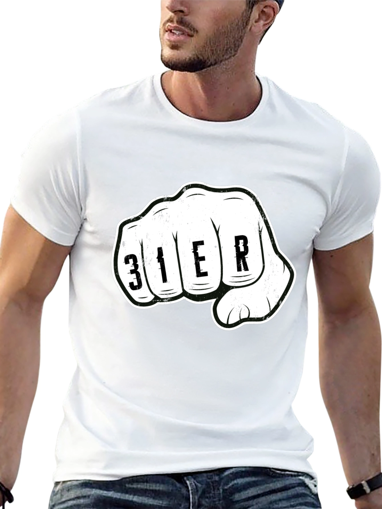 Fist Graphic Black T-Shirt