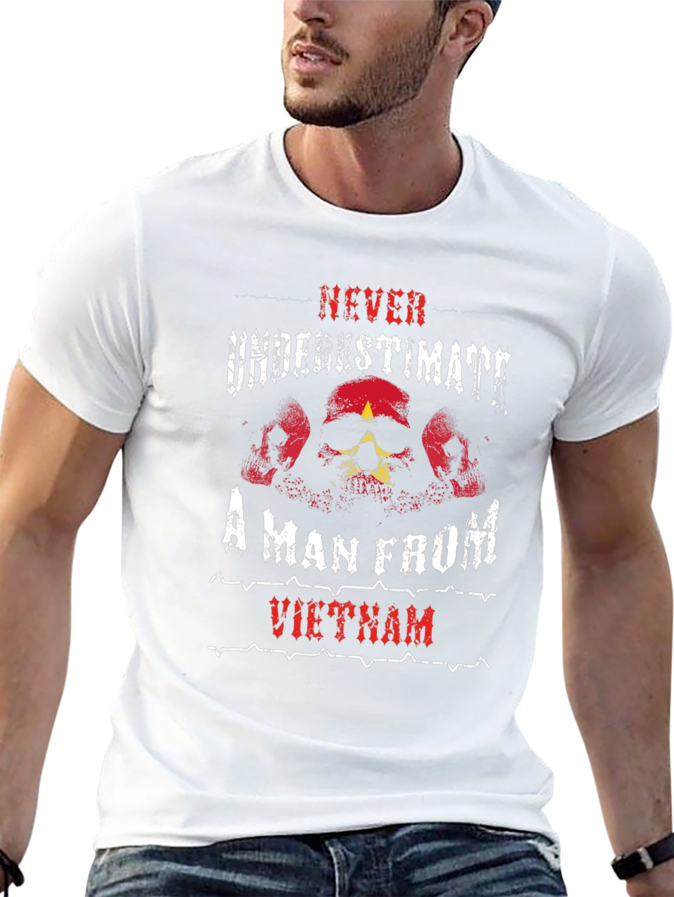 Never Underestimate Vietnam Man T-Shirt