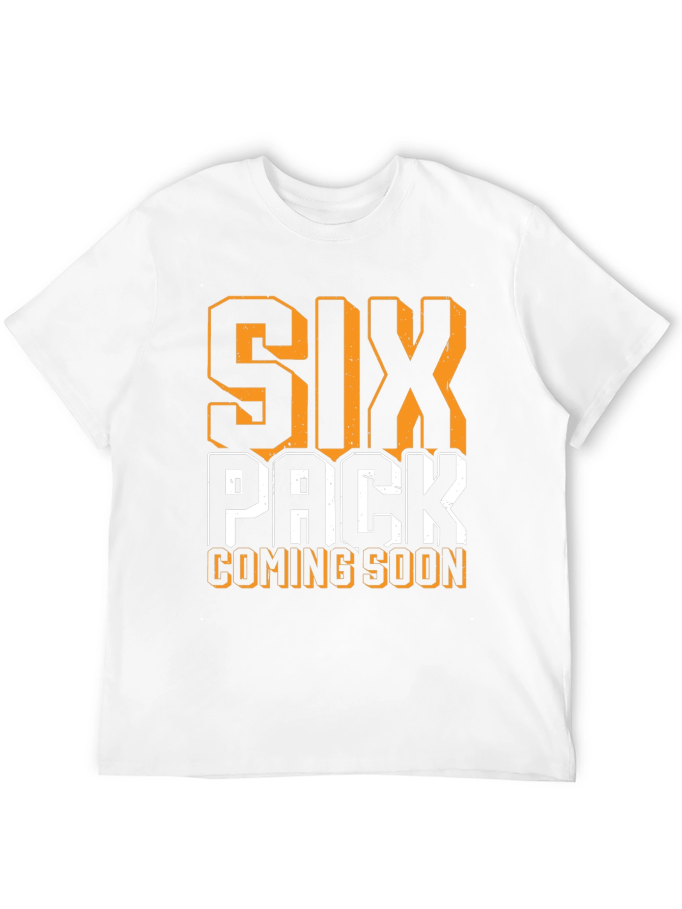 Six Pack Coming Soon Mens T-Shirt