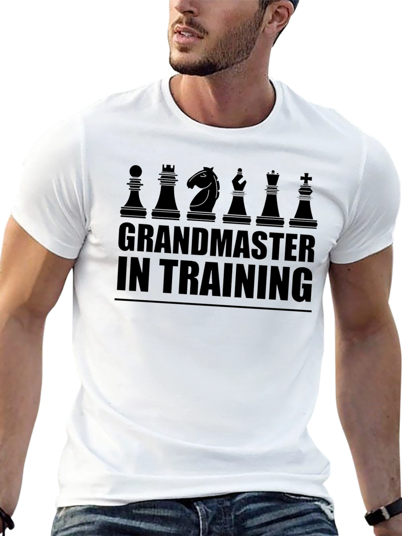 Grandmaster in Training Black T-Shirt