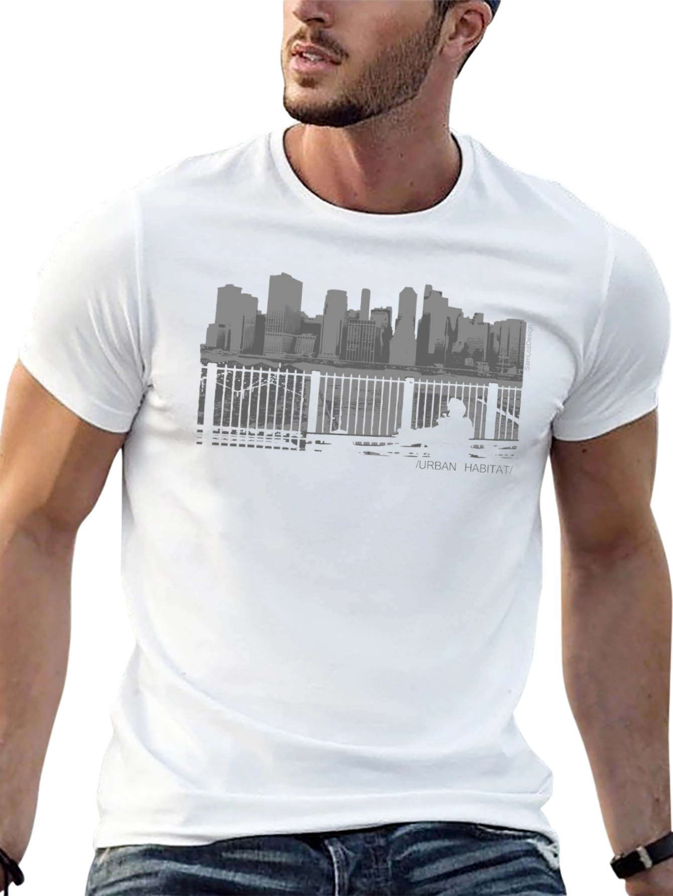 Urban Habitat Graphic Tee - Cityscape T-Shirt