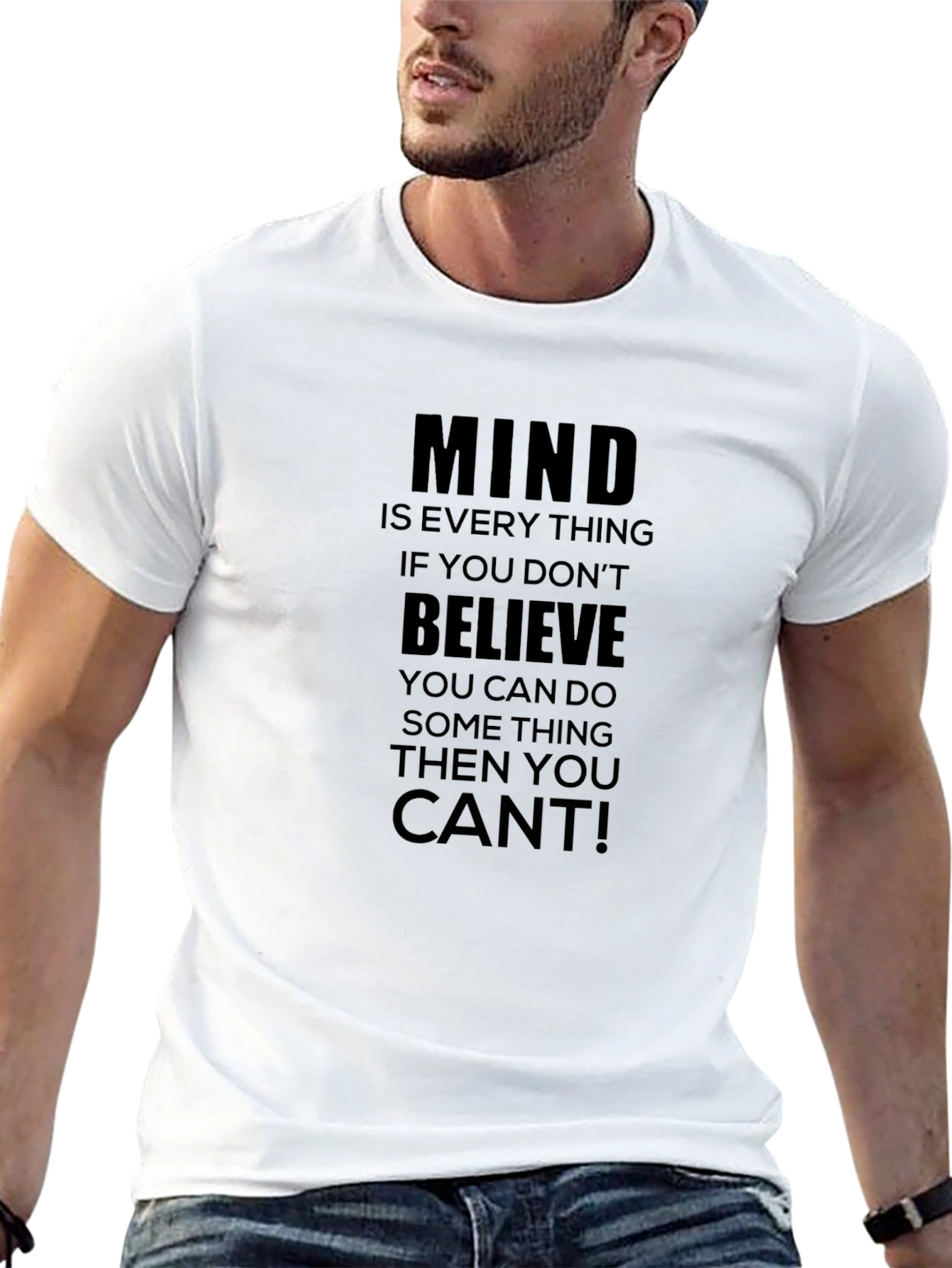 Motivational Mindset T-Shirt - Believe You Can