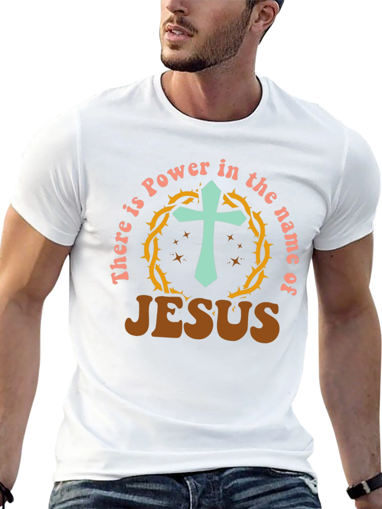 Power in the Name of Jesus Graphic Tee