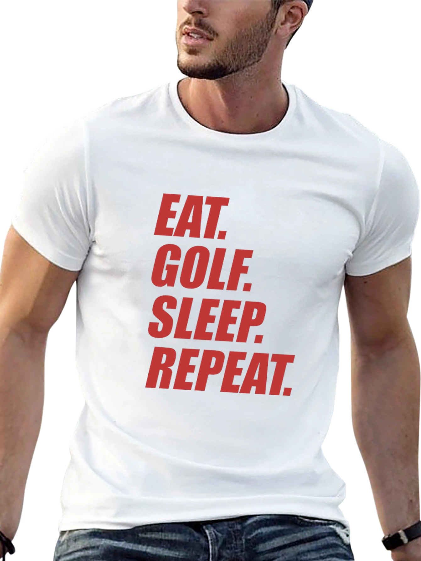 Eat Golf Sleep Repeat T-Shirt